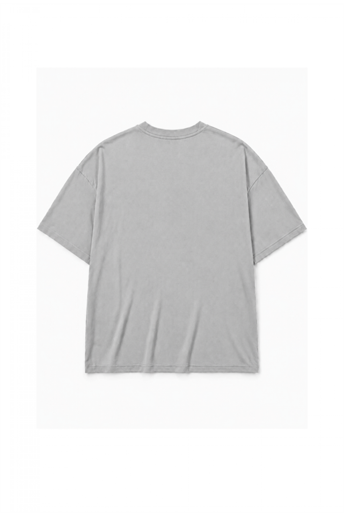 Oversize Kalıp Basic %100 Pamuklu Erkek Tişört S
