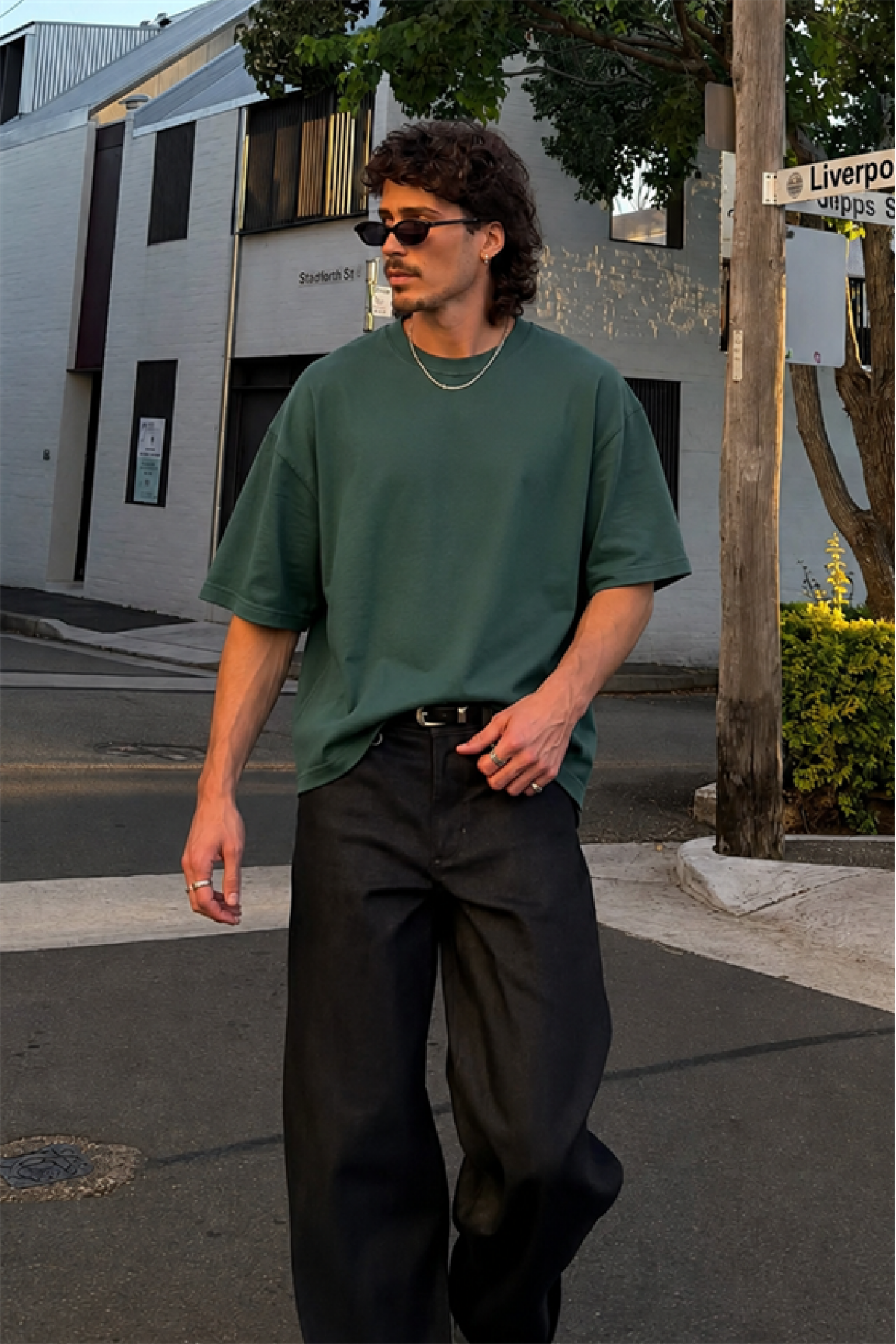 Oversize Kalıp Basic %100 Pamuklu Erkek Tişört S