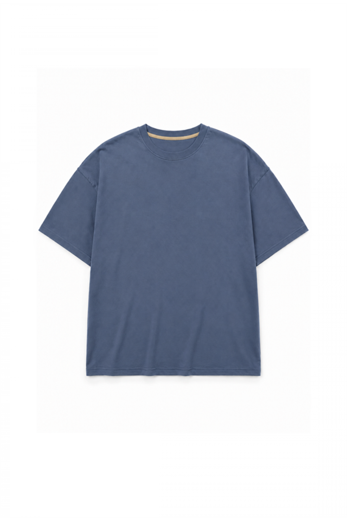 Oversize Kalıp Basic %100 Pamuklu Erkek Tişört S