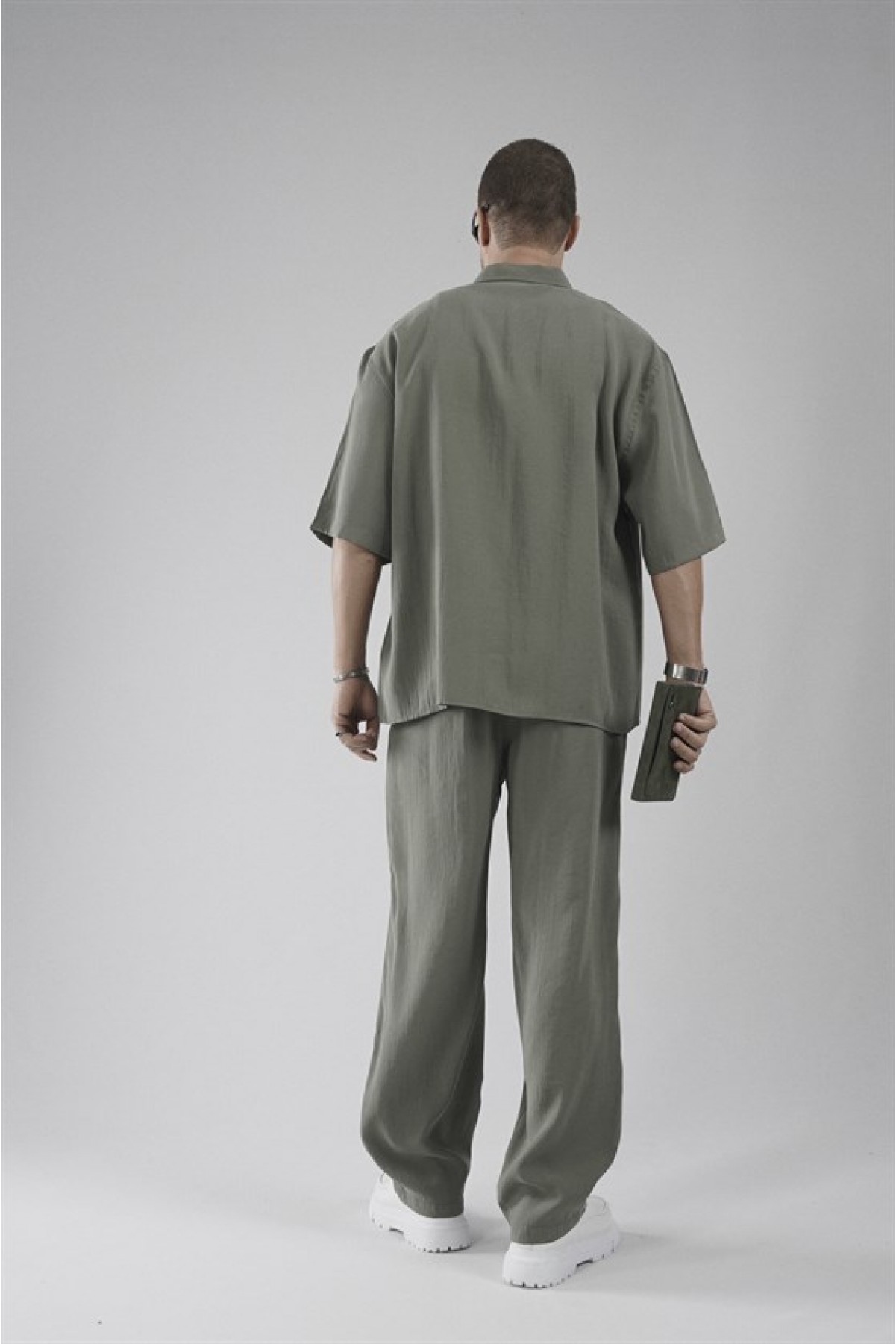 Oversize Kalıp Erkek Modal Alt Üst Takım S