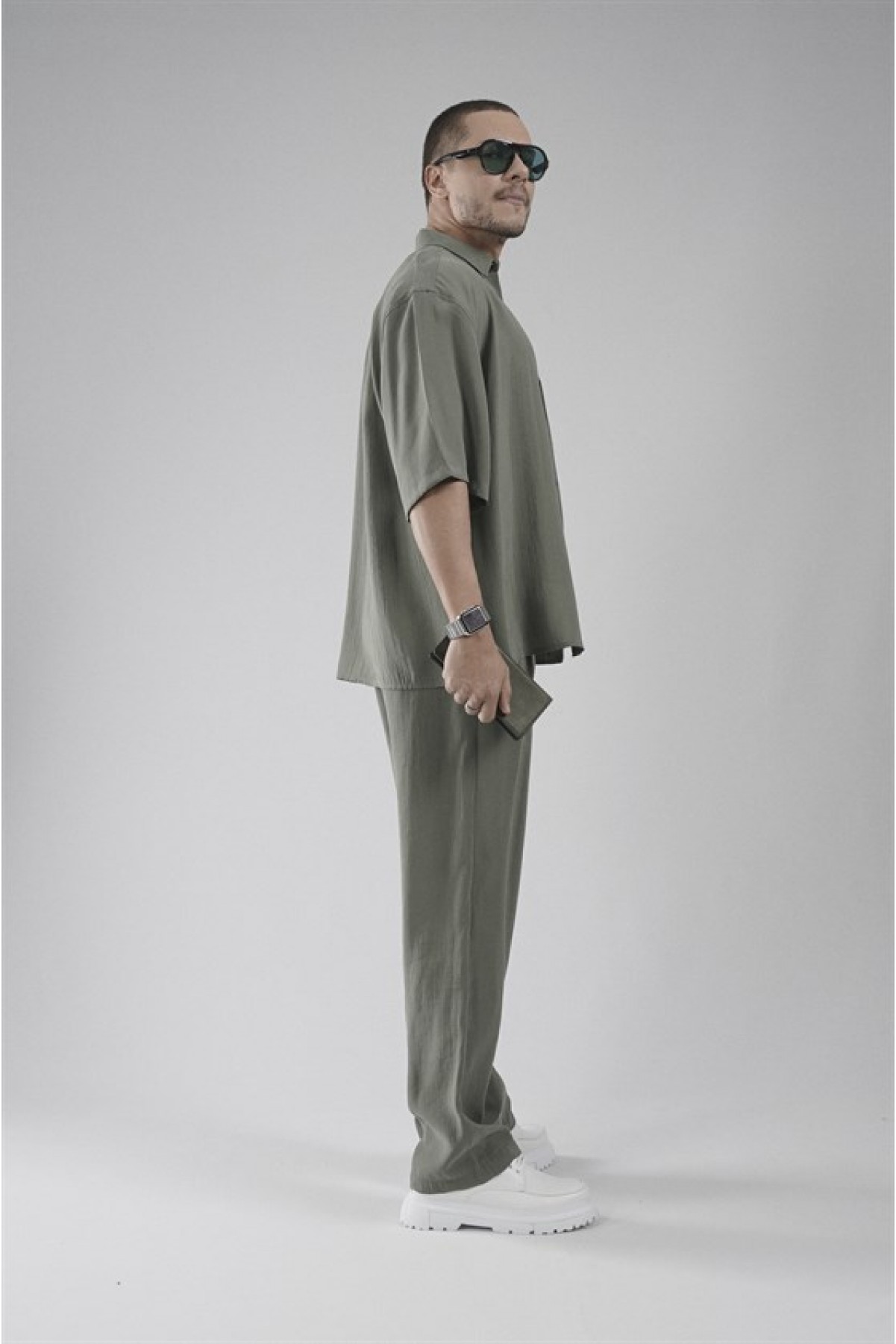 Oversize Kalıp Erkek Modal Alt Üst Takım S