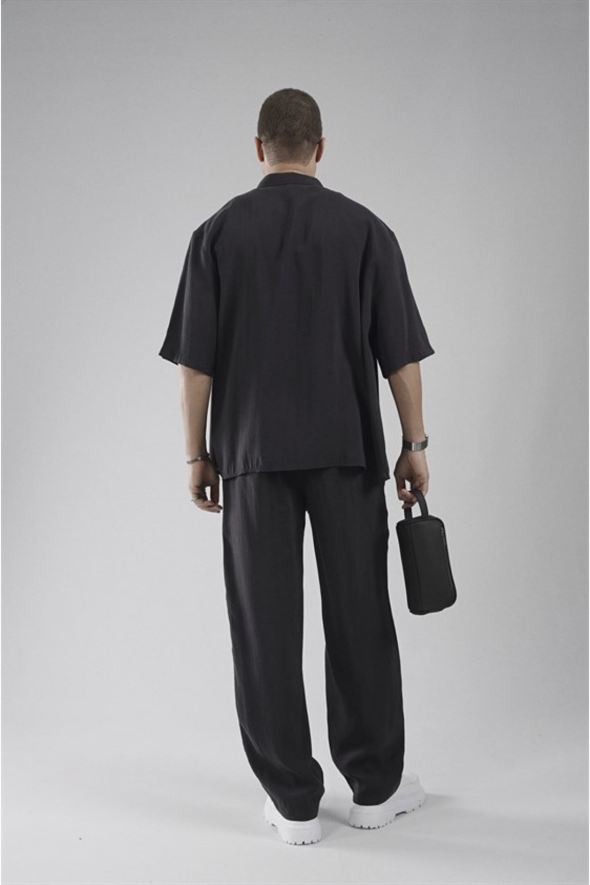Oversize Kalıp Erkek Modal Alt Üst Takım S