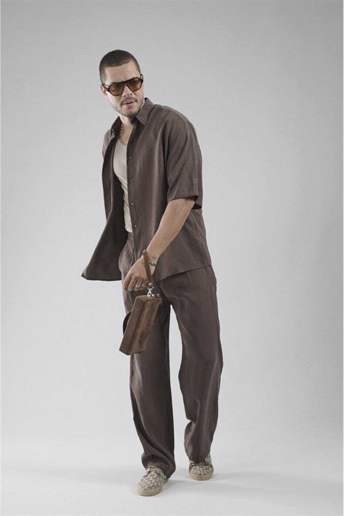 Oversize Kalıp Erkek Modal Alt Üst Takım S