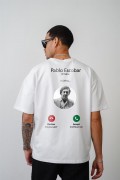 Oversize Kalıp Pablo Escobar İs Calling Baskılı Unisex Tişört S