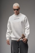 Oversize Kalıp UNEFFECTED Baskılı Sweatshirt S
