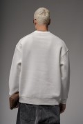 Oversize Kalıp UNEFFECTED Baskılı Sweatshirt S