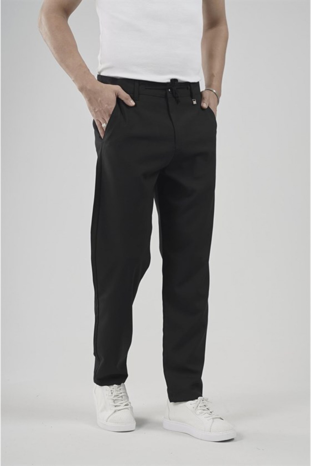 Skinny Kalıp Kumaş Pantolon S