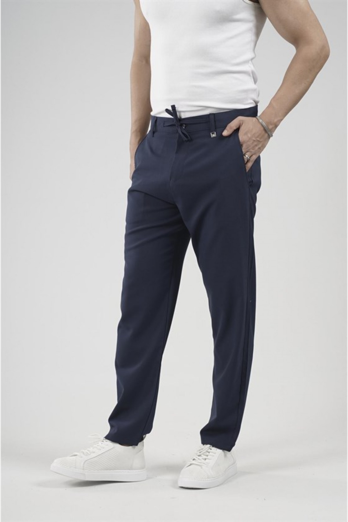 Skinny Kalıp Kumaş Pantolon S