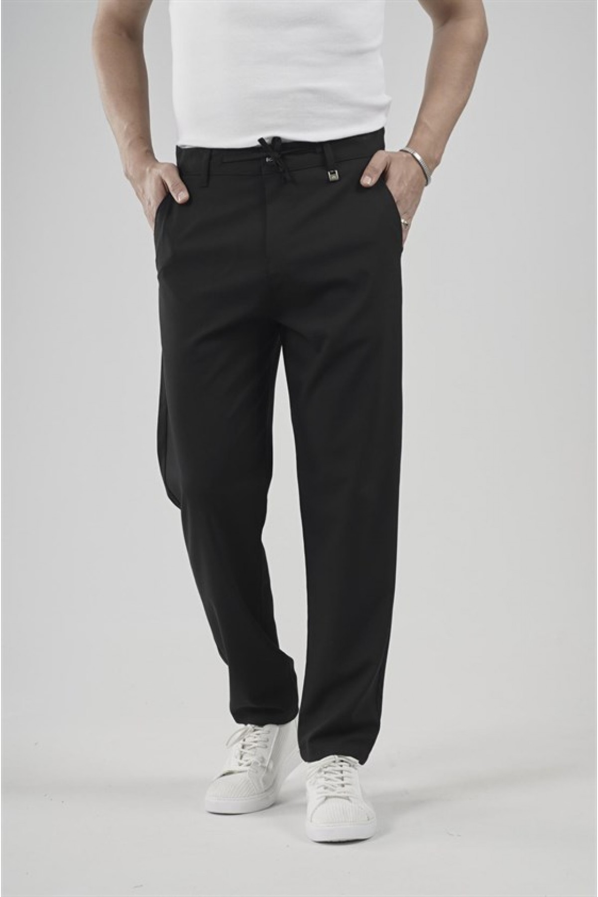 Skinny Kalıp Kumaş Pantolon S
