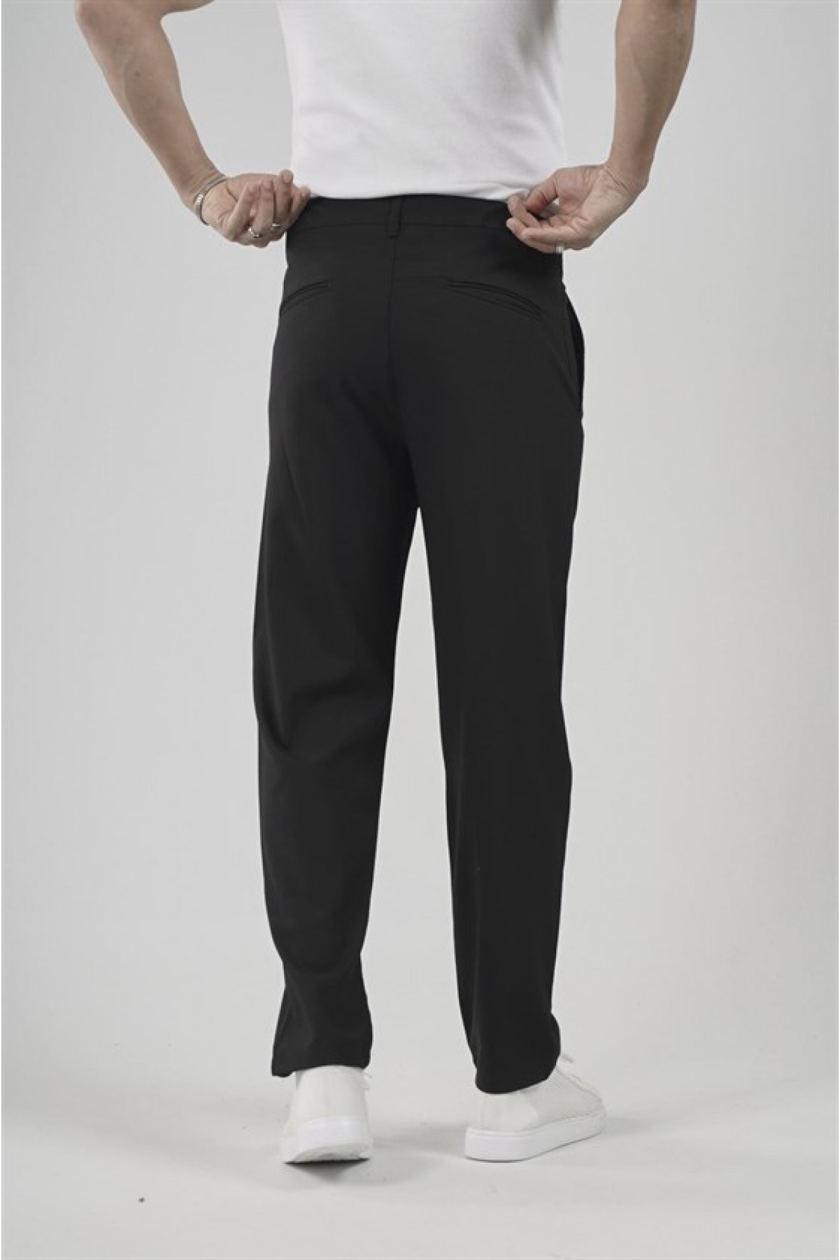 Skinny Kalıp Kumaş Pantolon S