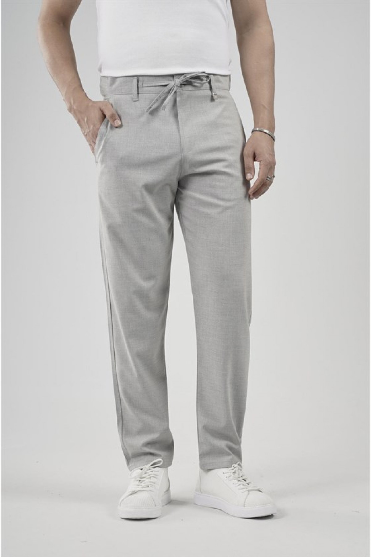 Skinny Kalıp Kumaş Pantolon S