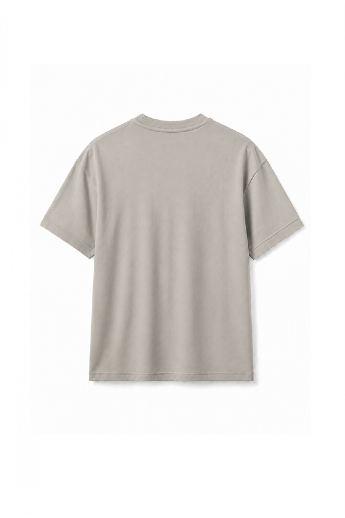 Slim Fit Kalıp Kolu Ribanalı Basic %100 Pamuklu Tişört S