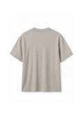 Slim Fit Kalıp Kolu Ribanalı Basic %100 Pamuklu Tişört S