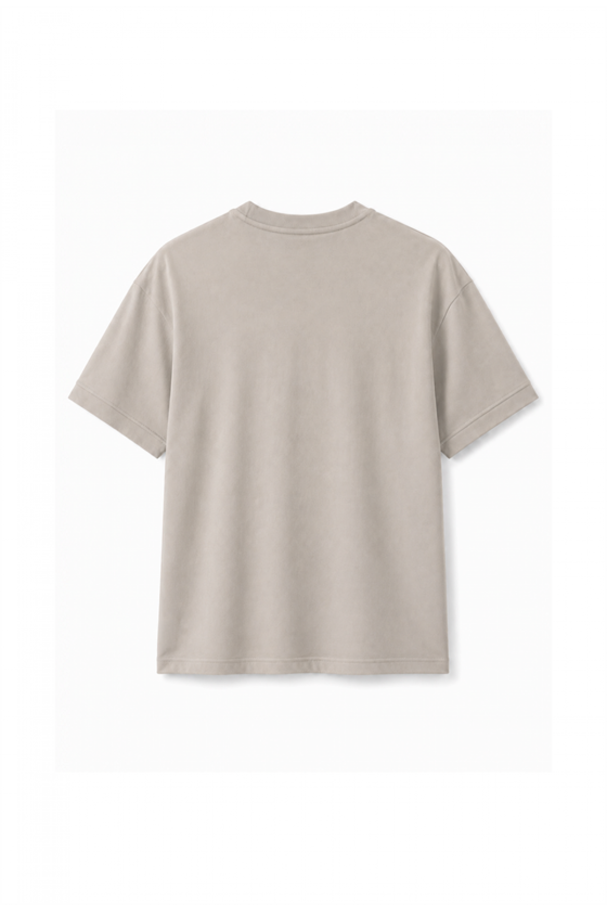 Slim Fit Kalıp Kolu Ribanalı Basic %100 Pamuklu Tişört S