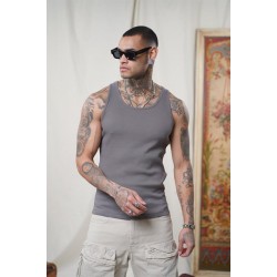 Slim Fit Kaşkorseli Esnek Düz  Erkek Sporcu Atlet XS