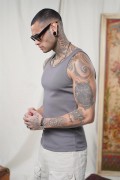 Slim Fit Kaşkorseli Esnek Düz  Erkek Sporcu Atlet XS