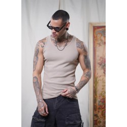 Slim Fit Kaşkorseli Esnek Düz  Erkek Sporcu Atlet XS