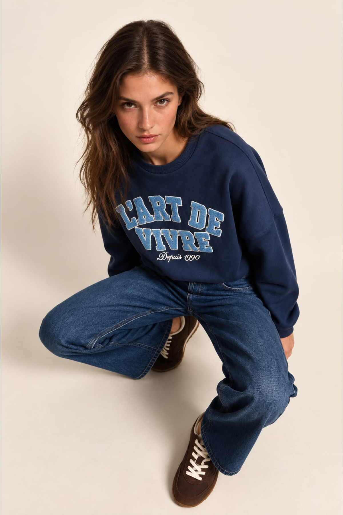 Baskılı Sweatshirt 