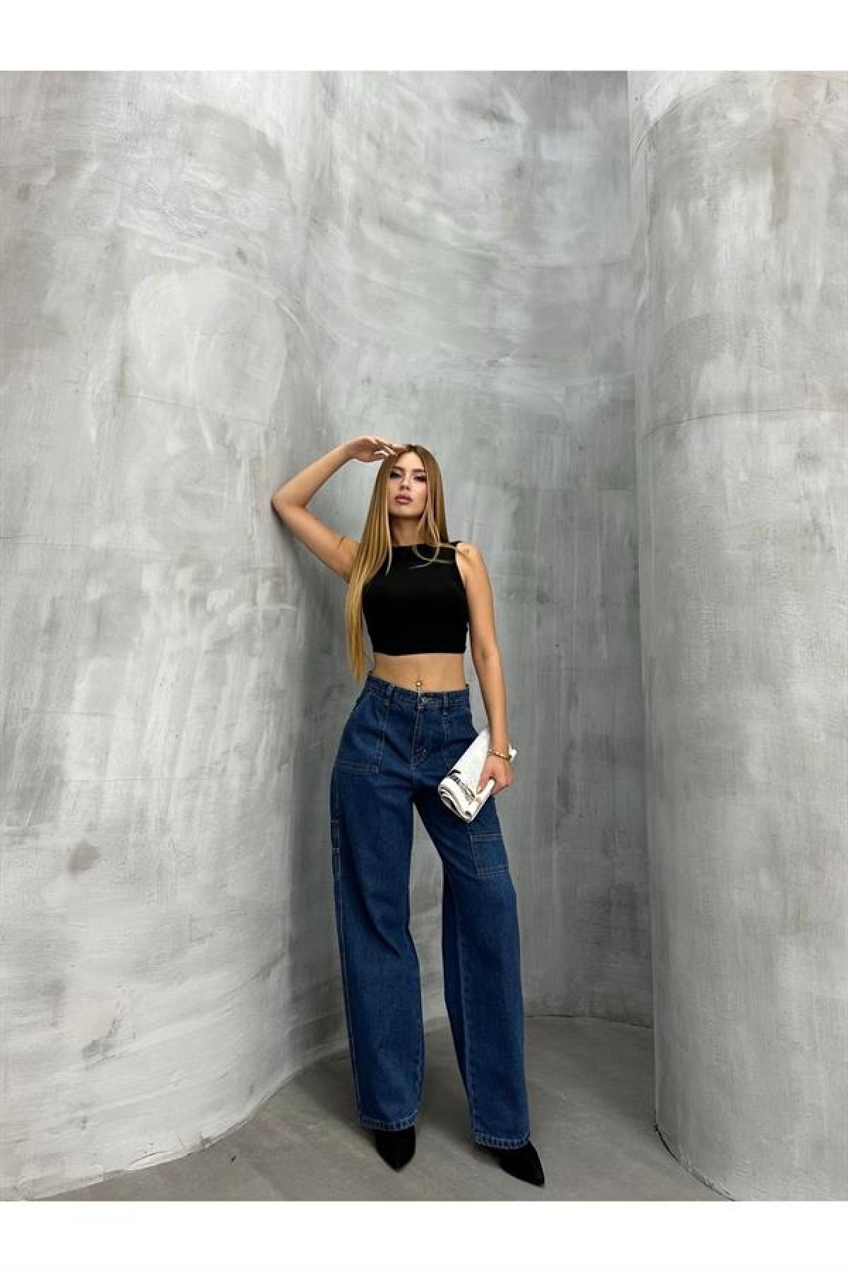 Balta Cepli Kadın Pantolon 38