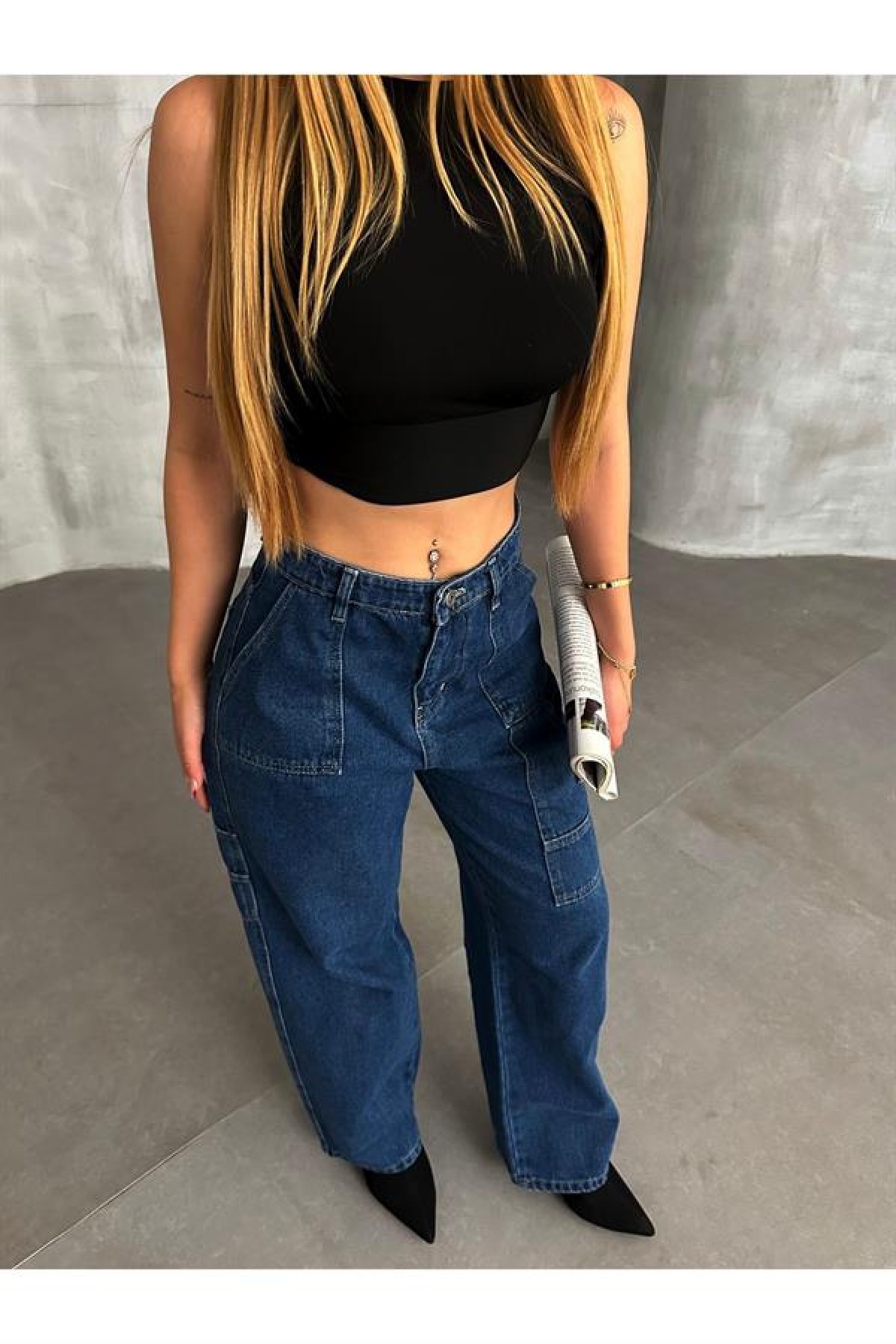 Balta Cepli Kadın Pantolon 38