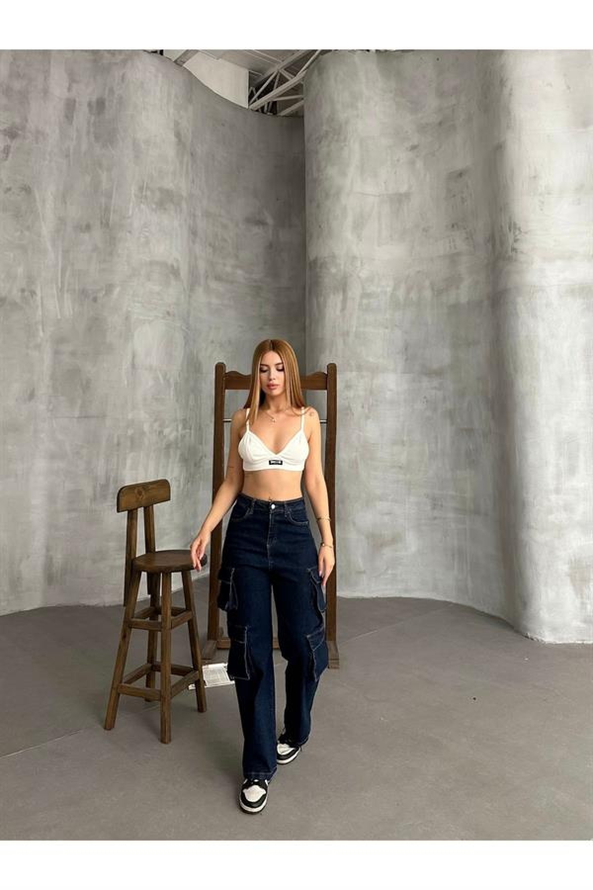 Kargo Pantolon Kadın Kargo Pantolon 40